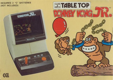 2 GAME & WATCH BURGERTIME DONKEY KONG JR HANDHELD MARIO BROS